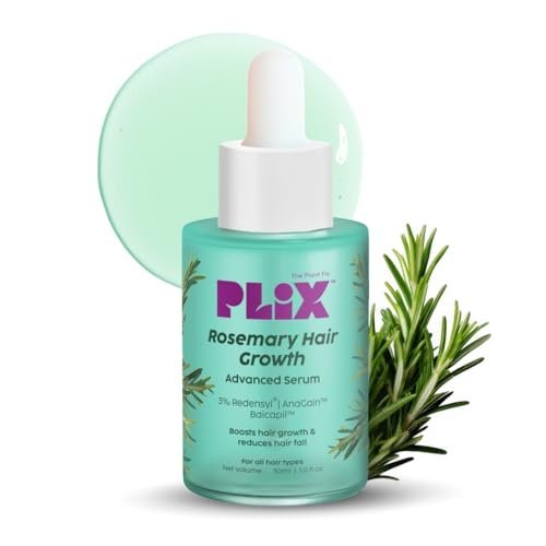 PLIX Rosemary Hair Serum Review: Redensyl, AnaGain, and Baicapil Formulation