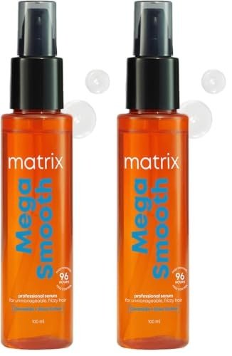 Matrix Mega Smooth Anti-Frizz Serum with Shea Butter and Ceramides Review