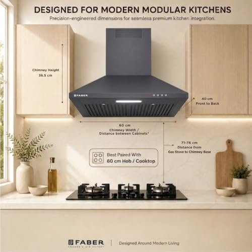 Faber SION Wall Mounted Kitchen Chimney Review